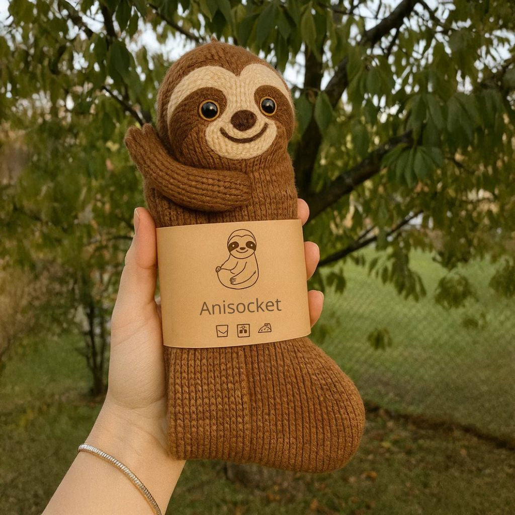 Chaussettes Animaux Tricotées En 3d